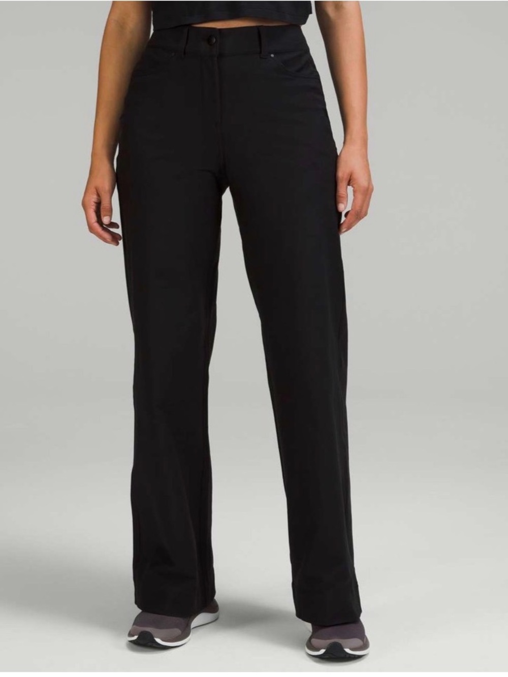 Lululemon City Sleek 5 Pocket Wide-Leg High-Rise Pant *Light Utilitech
Black 31